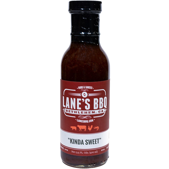 Lane's BBQ Kinda Sweet Sauce  13.5 oz. - The Kansas City BBQ Store