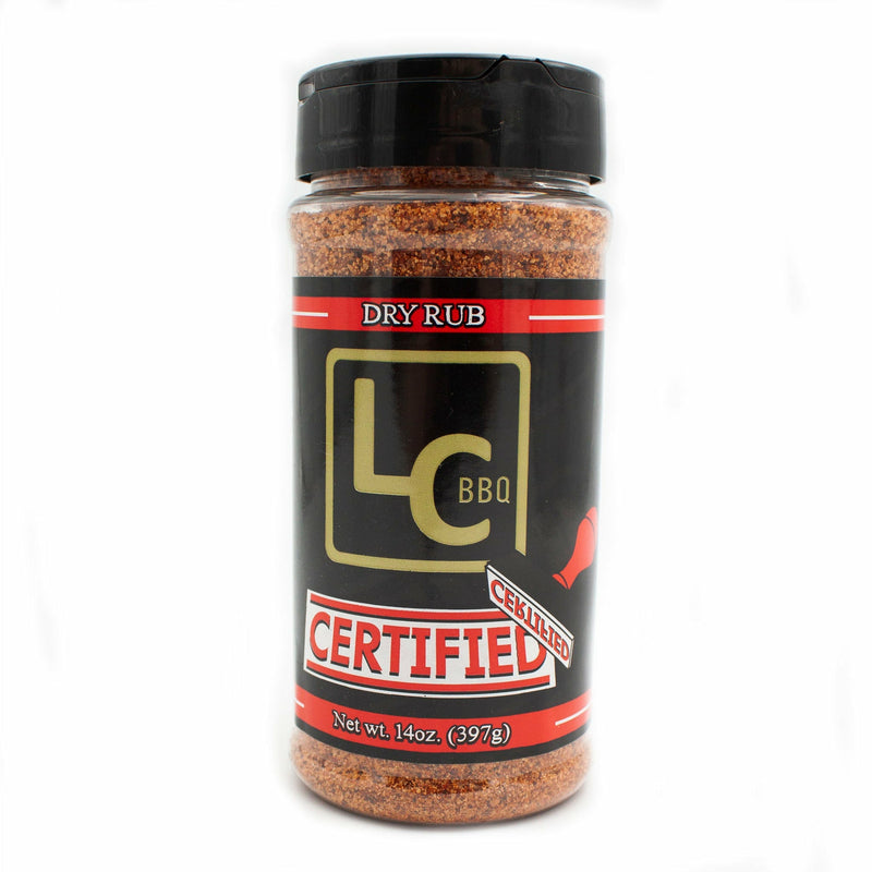 LC BBQ Certified Dry Rub 14 oz. - The Kansas City BBQ Store