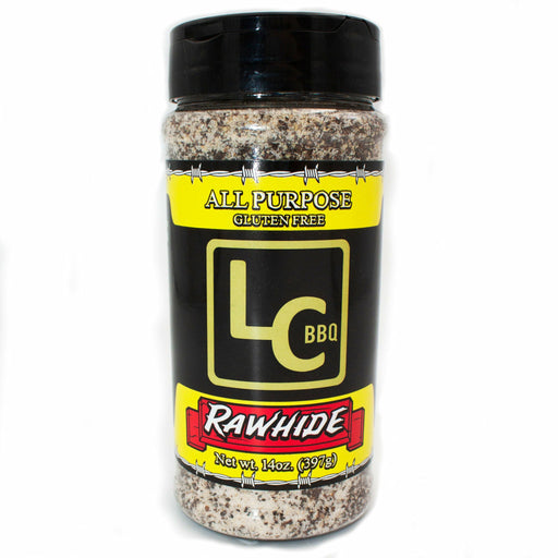 LC BBQ Rawhide Dry Rub 14 oz. - The Kansas City BBQ Store