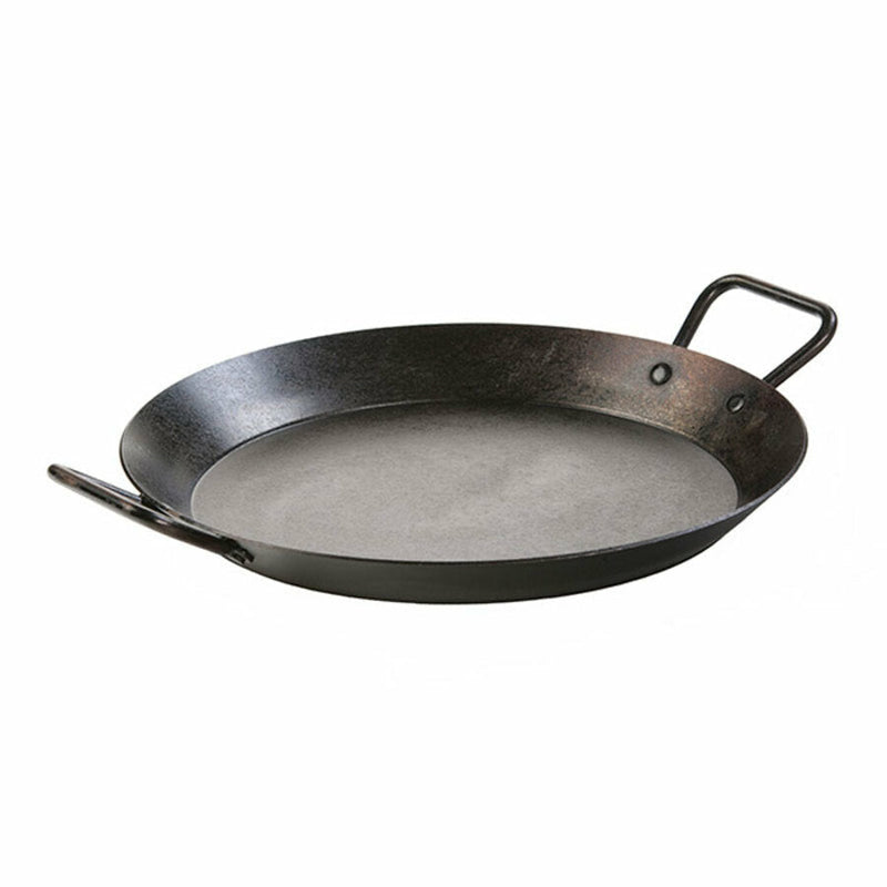 Lodge 15" Seasoned Carbon Steel Dual Handle Pan - The Kansas City BBQ Store
