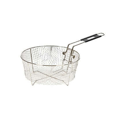 Lodge Cast Iron 12" Fry Basket - The Kansas City BBQ Store