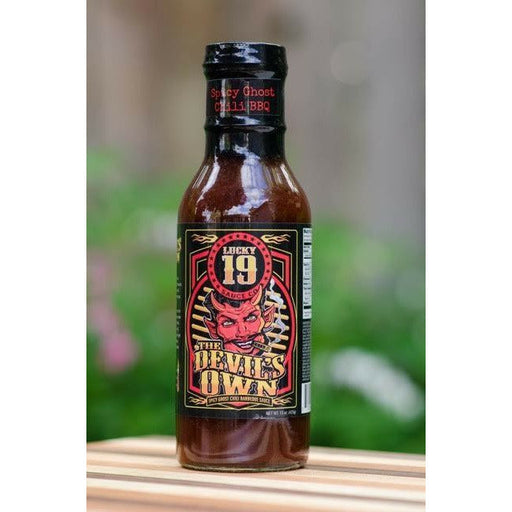 Lucky 19 Sauce Co. Devil's Own BBQ Sauce 15 oz. - The Kansas City BBQ Store