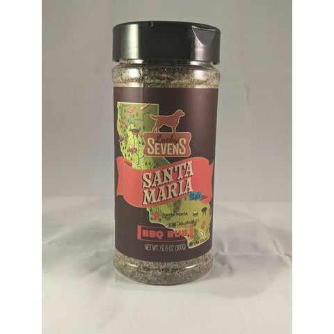 Lucky Sevens Santa Maria BBQ Rub 10.6 oz. - The Kansas City BBQ Store