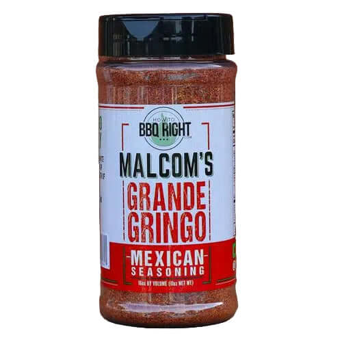 Malcom's Grande Gringo Seasoning 16 oz. - The Kansas City BBQ Store