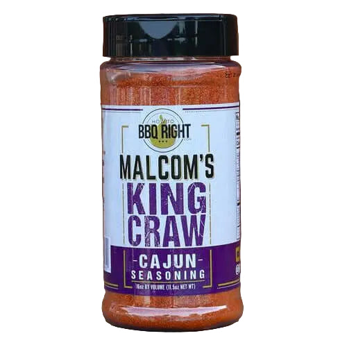Malcom's King Craw Cajun Seasoning 16 oz. - The Kansas City BBQ Store