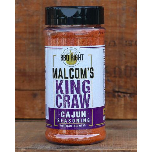 Malcom's King Craw Cajun Seasoning 16 oz. - The Kansas City BBQ Store