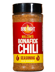 Malcom's Bonafide Chili Seasoning 10.5oz - The Kansas City BBQ Store