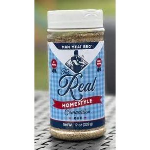 Man Meat BBQ Real Homestyle Competition BBQ Rub 12 oz. - The Kansas City BBQ Store