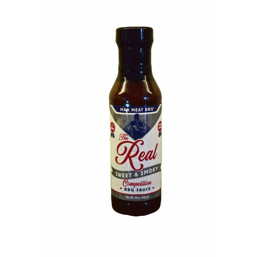 Man Meat BBQ Sweet & Smoky Competition BBQ Sauce 16 oz. - The Kansas City BBQ Store