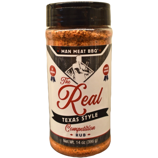 Man Meat BBQ Texas Style BBQ Rub 14 oz. - The Kansas City BBQ Store
