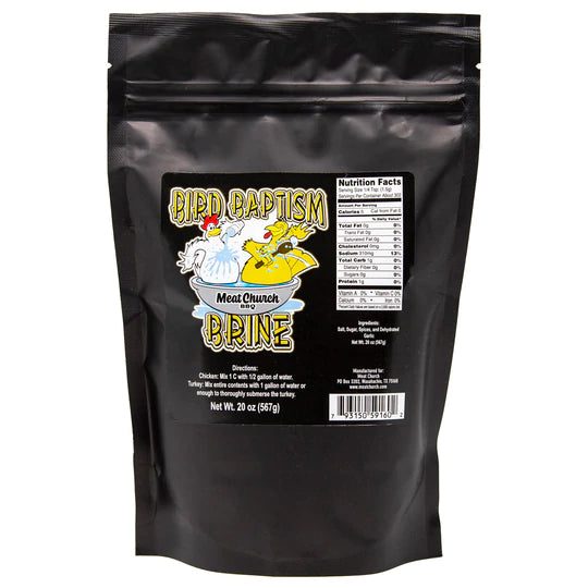Meat Church Bird Baptism Brine 20 oz. - The Kansas City BBQ Store