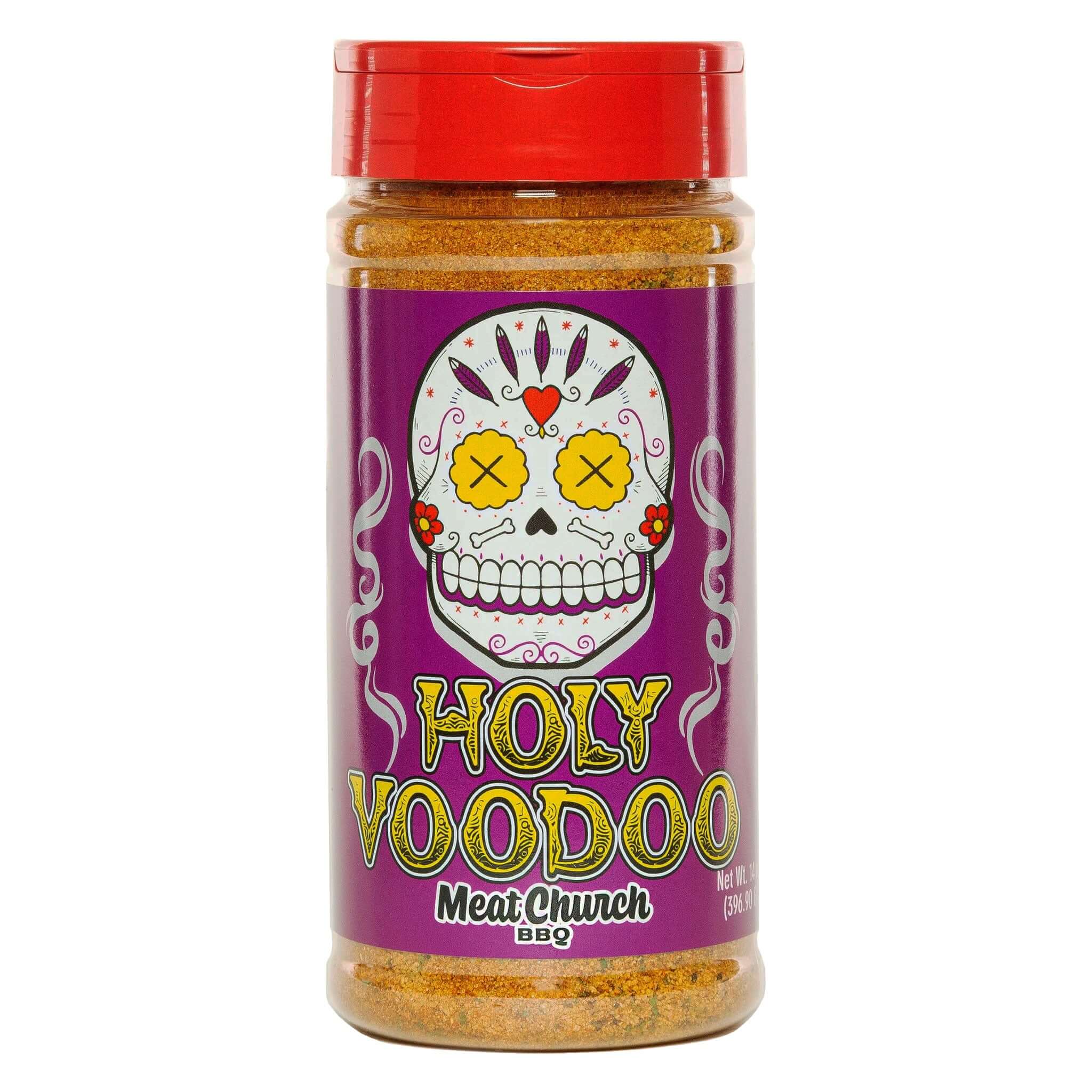 Meat Church Holy Voodoo BBQ Rub 14 oz. - The Kansas City BBQ Store