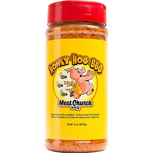 Meat Church Honey Hog BBQ Rub 14 oz. - The Kansas City BBQ Store