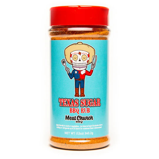 Meat Church Texas Sugar BBQ Rub 12 oz. - The Kansas City BBQ Store