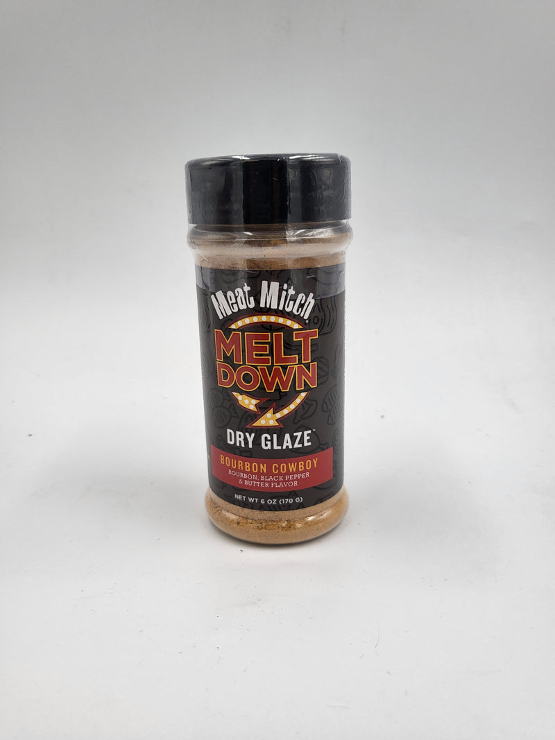 Meat Mitch Melt Down Bourbon Cowboy Rub 6oz - The Kansas City BBQ Store