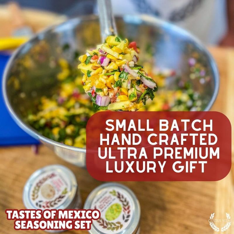 Mexican Seasoning Gift Set - Tastes of Mexico - Artisanal Spice Blends Six Pack
