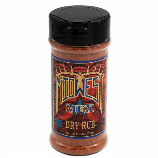 Midwest Mex Dry Rub 6 oz. - The Kansas City BBQ Store