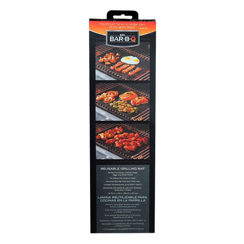 Mr. Bar-B-Q Reusable Grill Mat - The Kansas City BBQ Store