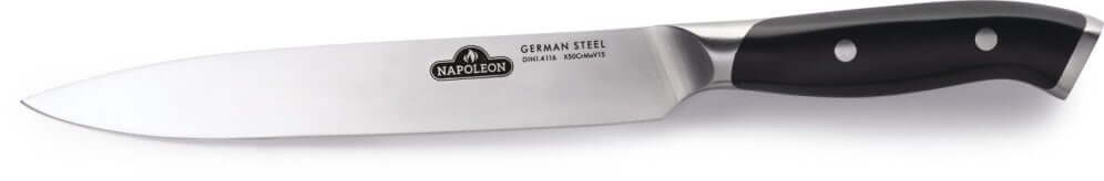 Napoleon Carving Knife, the best carving knife for meats, designed for precision and control in the kitchen.