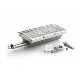 Infrared burner kit for grills, compatible with Prestige and PRO series, includes burners and assembly components.