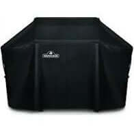 Premium black cover for Napoleon Grills Prestige PRO 665 grill cover, offering weather protection and durability.