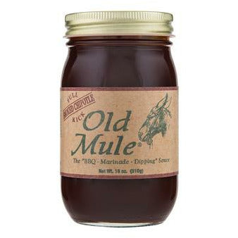 Old Mule BBQ-Marinade-Dipping Sauce Smoked Chipotle 18 oz. - The Kansas City BBQ Store