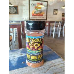 Old Southern BBQ Rib Rub 6.5 oz. - On Sale 30% Off
