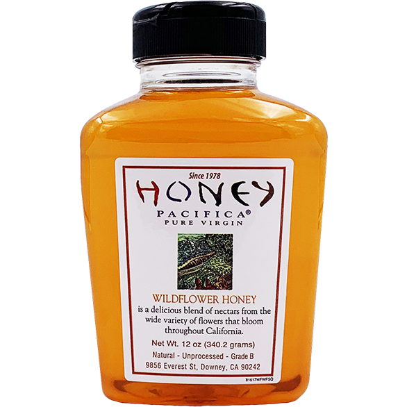 Pacifica Wildflower Honey 12 oz. - The Kansas City BBQ Store