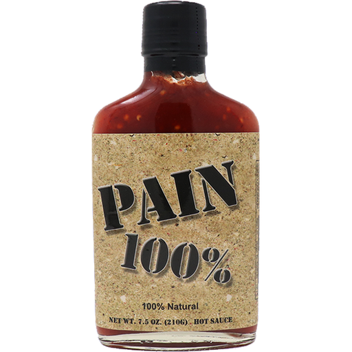 Pain 100% Hot Sauce 7.5 oz. - The Kansas City BBQ Store