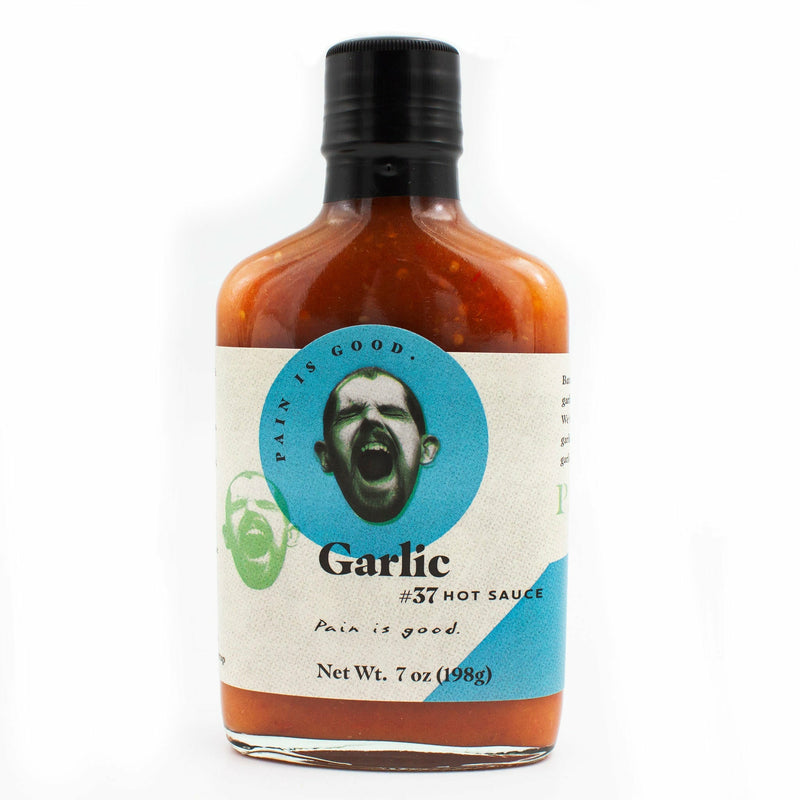 Pain is Good Garlic Style Hot Sauce 7 oz. - The Kansas City BBQ Store