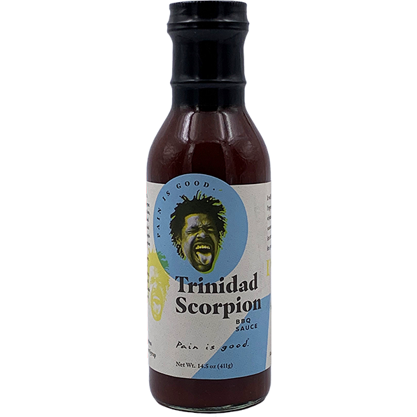 Pain is Good Trinidad Scorpion BBQ Sauce  14.5 oz. - The Kansas City BBQ Store