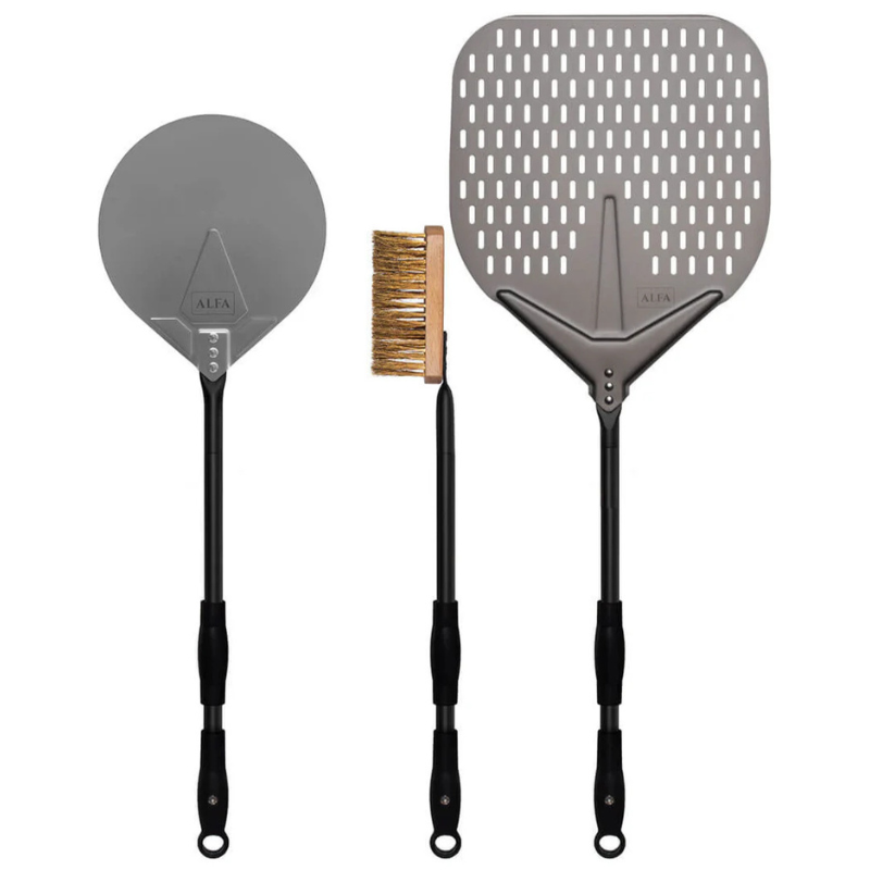 Alfa 48" 3 Piece Pizza Peel Set