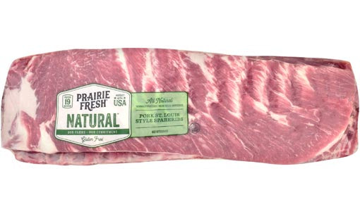 Prairie Fresh Natural St. Louis Style Rib - The Kansas City BBQ Store