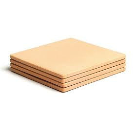Pizza Craft Thermabond Square Pizza Stone Tiles 4 pc. - The Kansas City BBQ Store