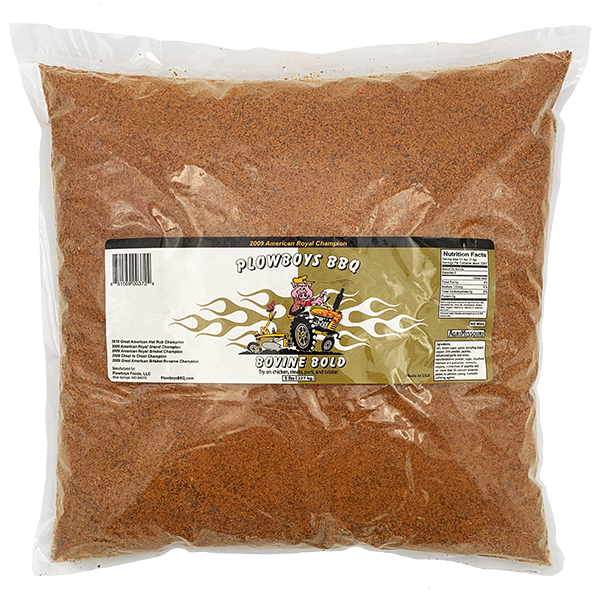 Plowboys BBQ Bovine Bold 5 lbs. - The Kansas City BBQ Store