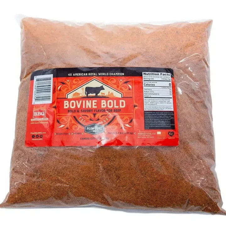 Plowboys BBQ Bovine Bold 5 lbs. - The Kansas City BBQ Store