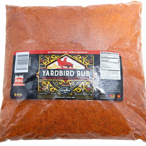 Plowboys BBQ Yardbird Rub 5 lbs. - The Kansas City BBQ Store