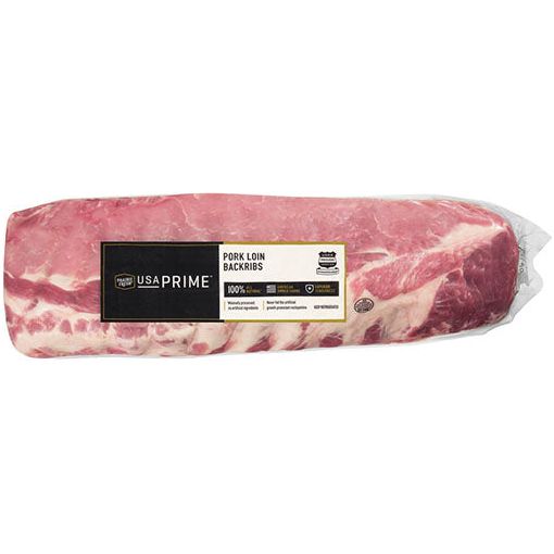 Prairie Fresh Prime Loin Back Ribs-Single Pack - The Kansas City BBQ Store