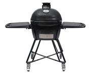 Primo Oval Junior Ceramic Charcoal Grill - The Kansas City BBQ Store