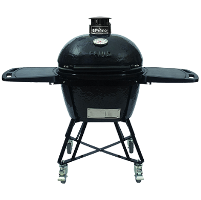 Primo Oval Large Ceramic Charcoal Grill - The Kansas City BBQ Store