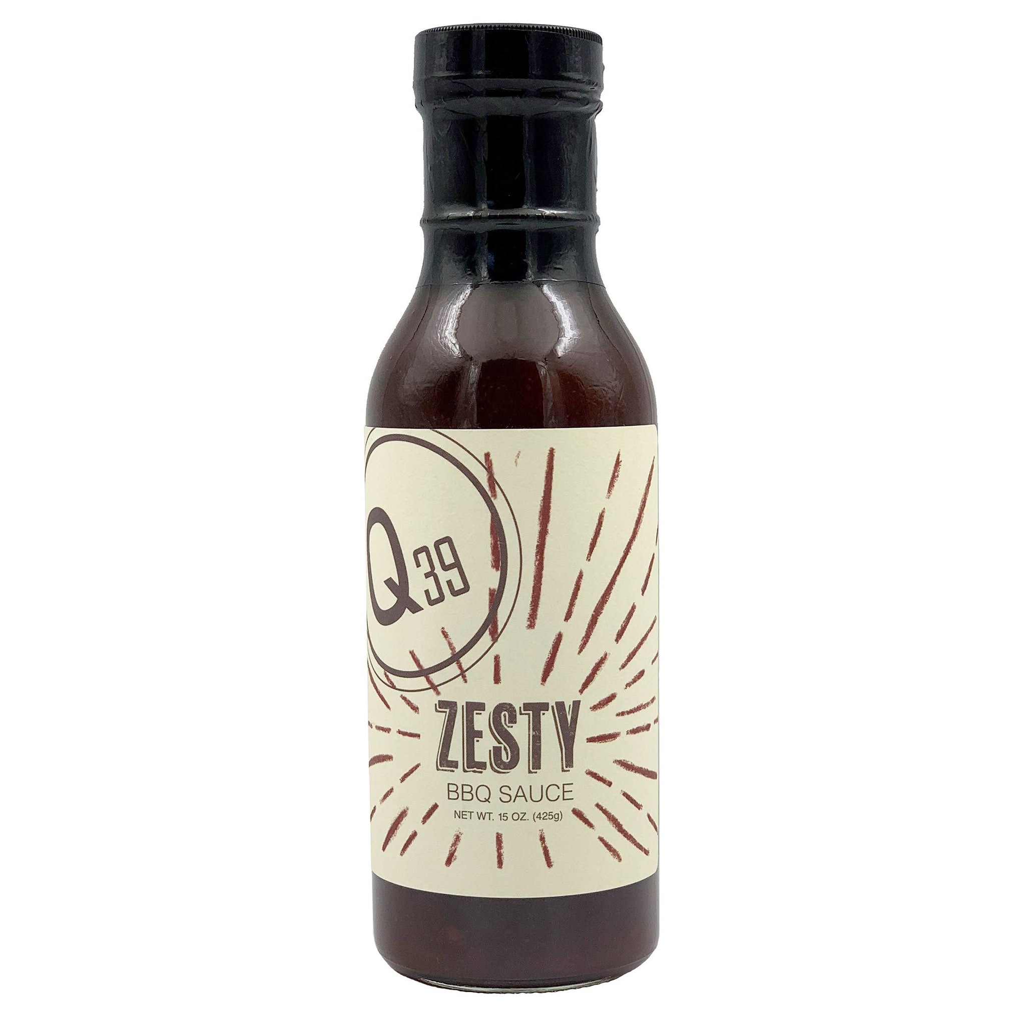 Q39 Zesty BBQ Sauce 15 oz. The Kansas City BBQ Store