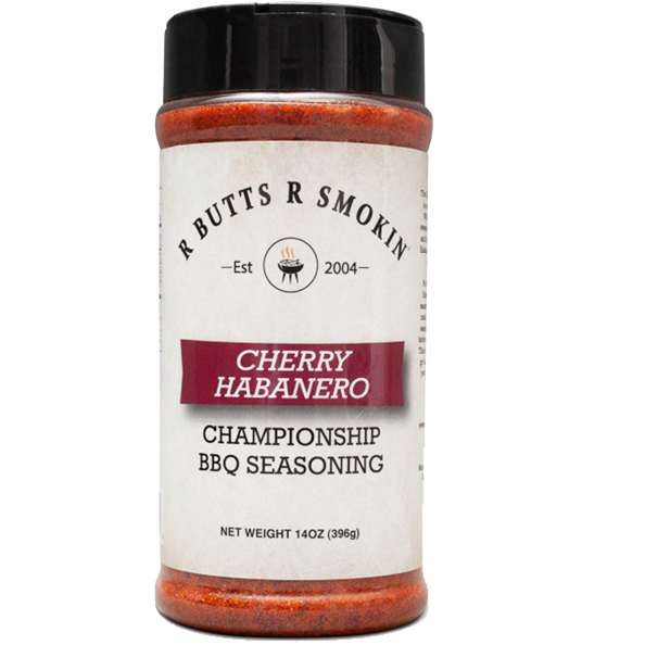 R Butts R Smokin' Cherry Habanero 14 oz. - The Kansas City BBQ Store