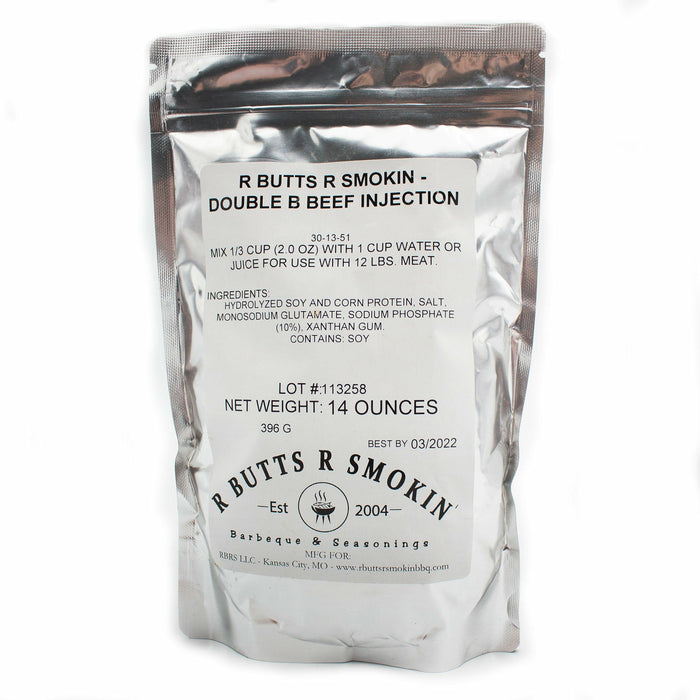 R Butts R Smokin' Double B Beef Injection 14 oz.