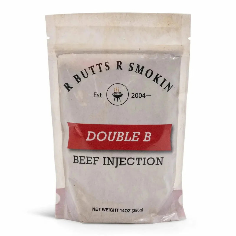 R Butts R Smokin' Double B Beef Injection - 14 oz. - The Kansas City BBQ Store