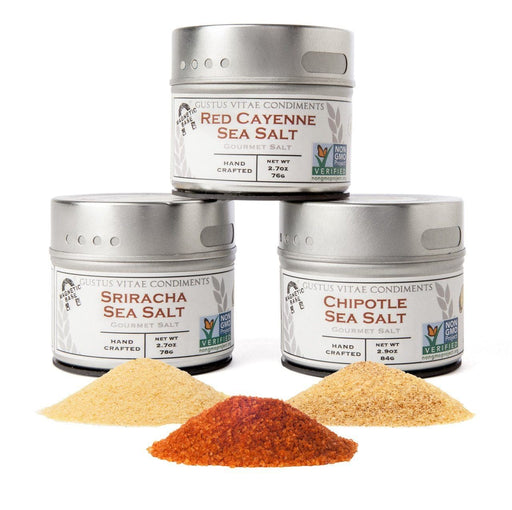 Red Hot Sea Salts Collection - 3 Tins - The Kansas City BBQ Store