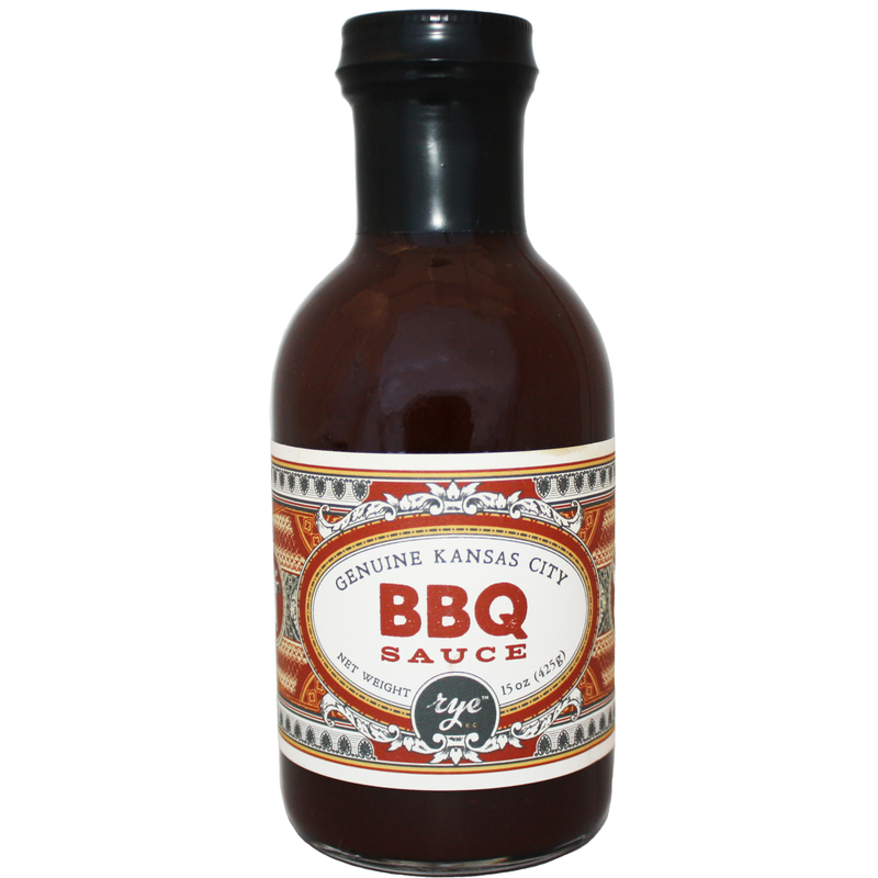 Rye Genuine Kansas City BBQ Sauce 15 oz. - The Kansas City BBQ Store