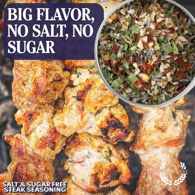 Salt & Sugar Free Steak Seasoning