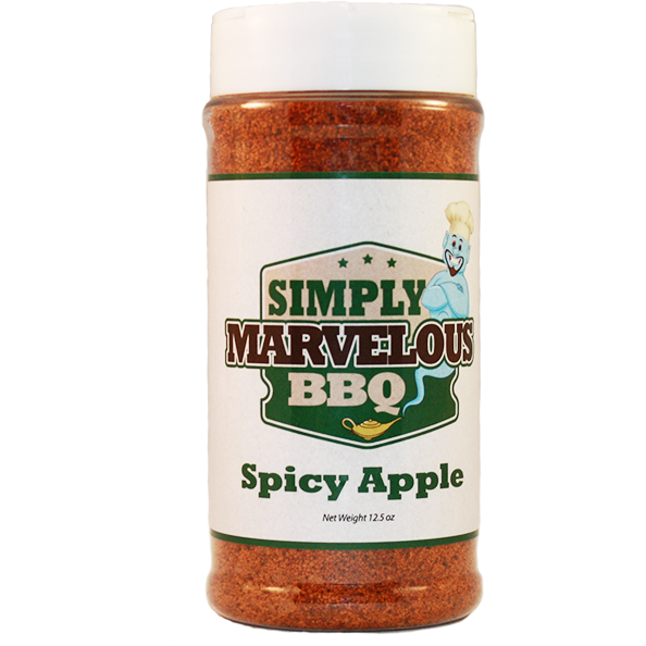Simply Marvelous Spicy Apple 12.5 oz. - The Kansas City BBQ Store