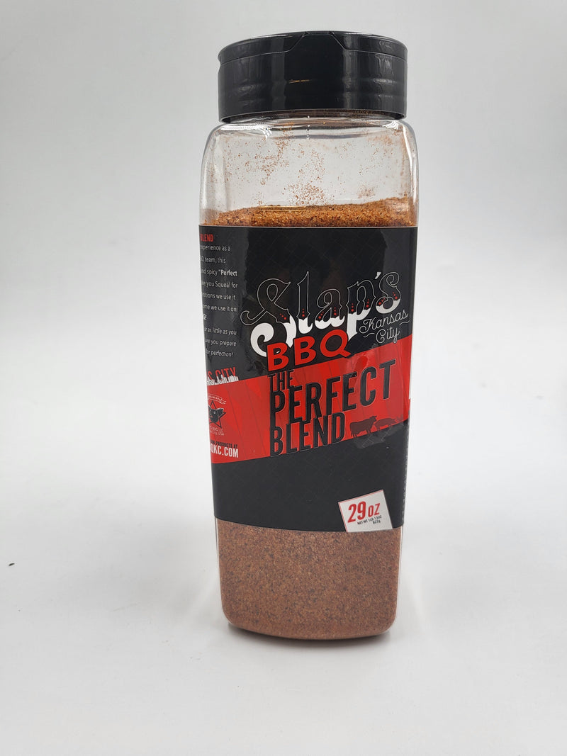 Slap's BBQ The Perfect Blend 29 oz. - The Kansas City BBQ Store
