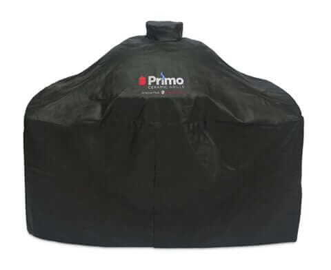 Primo Grill Cover for Oval XL 400 with Countertop Table - The Kansas City BBQ Store